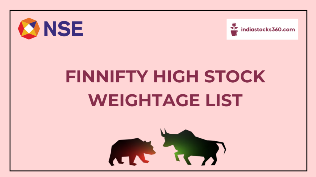 Finnifty High Weightage Stocks